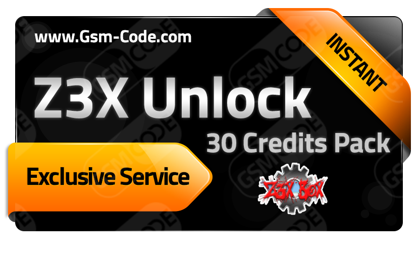 Z3X Credits 30 Credits Pack